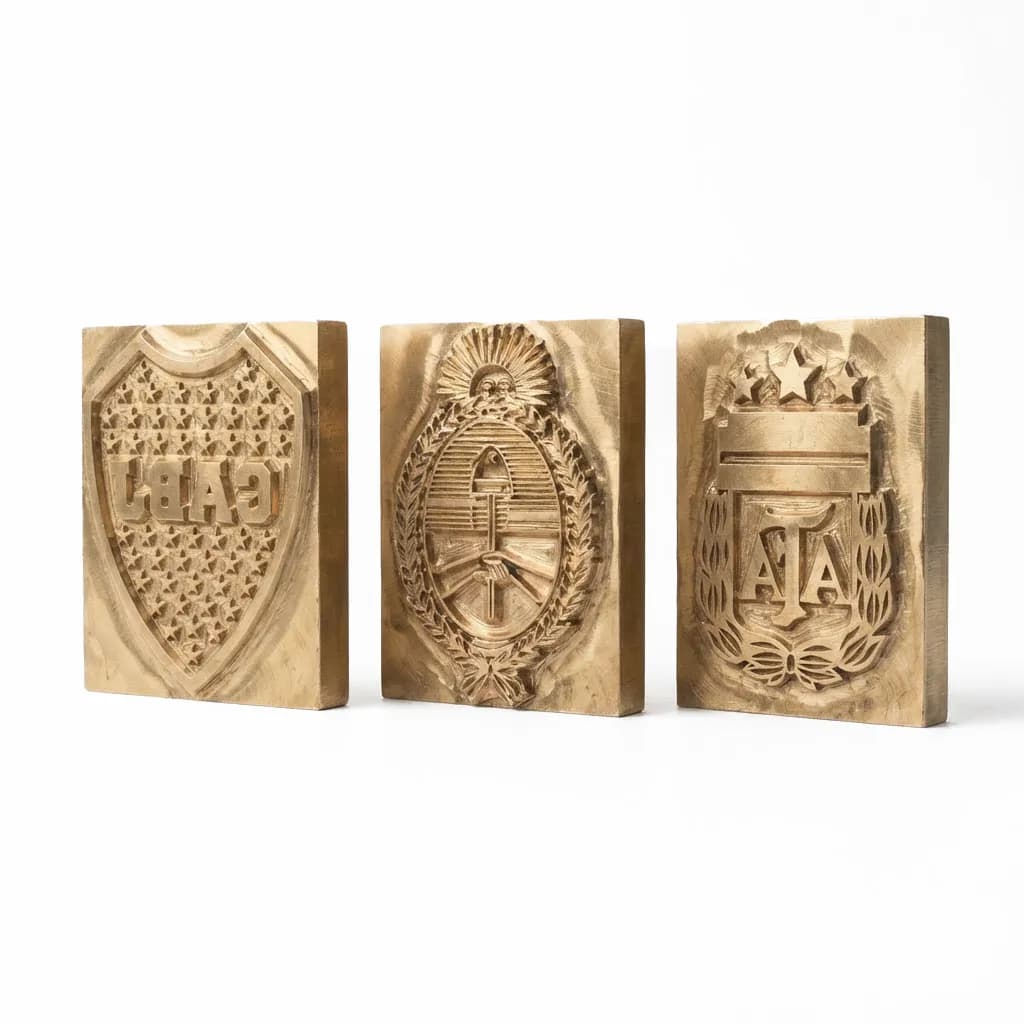 Sellos estándar de bronce