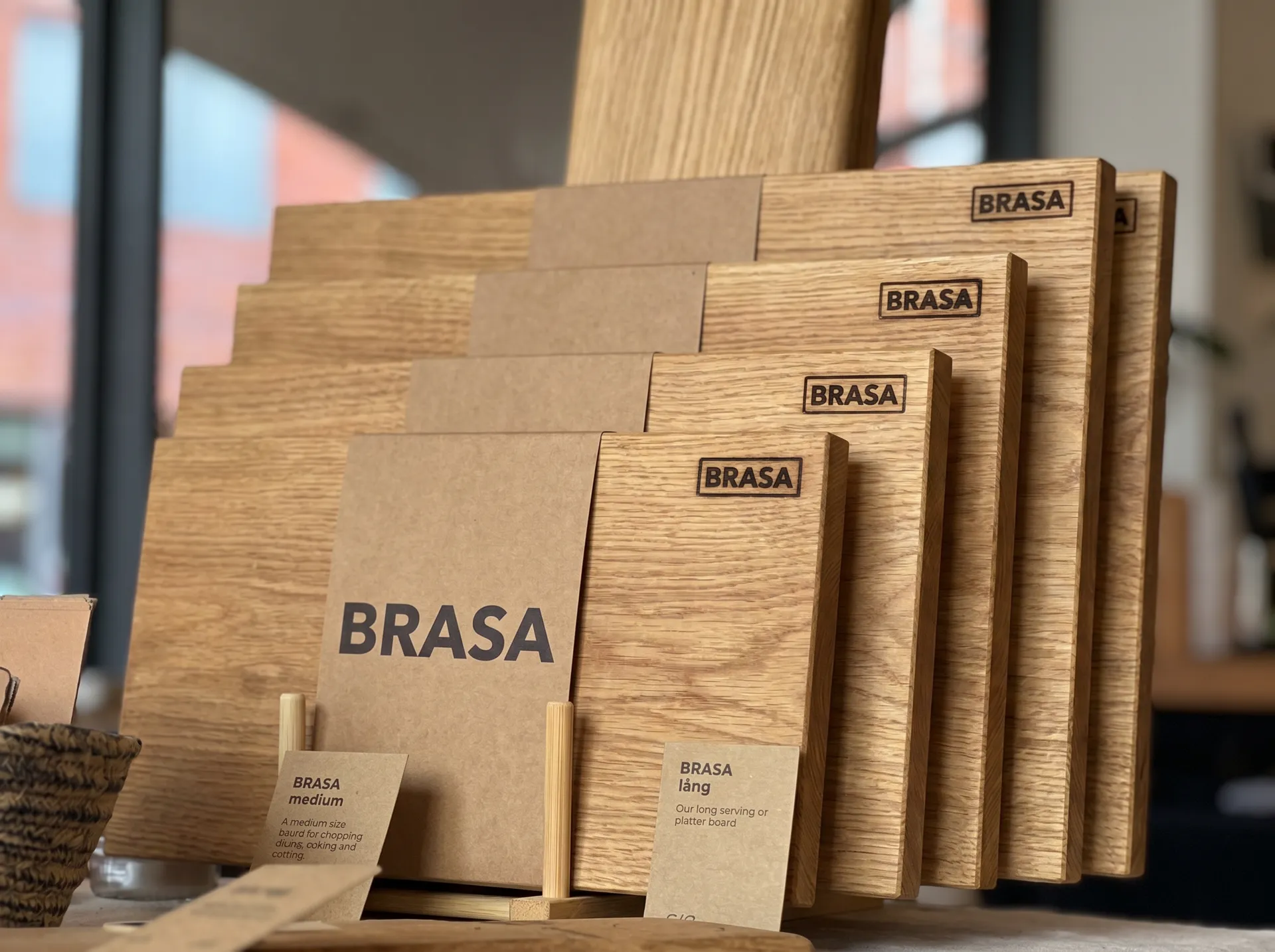 Piezas de madera con firma repetible